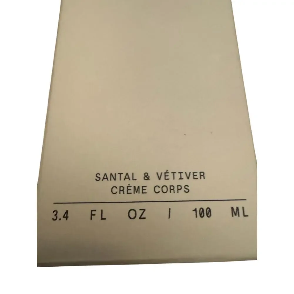 Salt & Stone Santal & Vetiver Body Lotion Moisturizer 3.4 fl oz / 100 ml - NIB